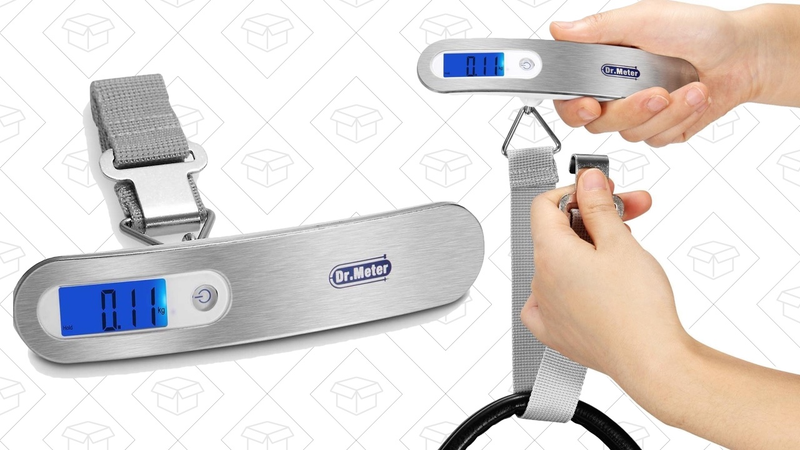 Dr. Meter Luggage Scale, $7 with code L54X8JQT